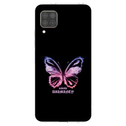 Átlátszó szilikon tok az alábbi mobiltelefonokra Huawei P40 Lite - Diamanty Purple