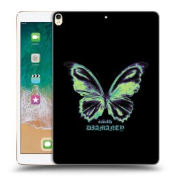 Átlátszó szilikon tok az alábbi táblagépre Apple iPad Pro 10.5" 2017 (2. gen) - Diamanty Blue