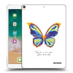 Átlátszó szilikon tok az alábbi táblagépre Apple iPad Pro 10.5" 2017 (2. gen) - Diamanty White