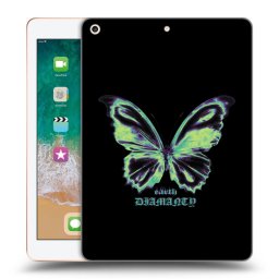 Átlátszó szilikon tok az alábbi táblagépre Apple iPad 9.7" 2018 (6. gen) - Diamanty Blue