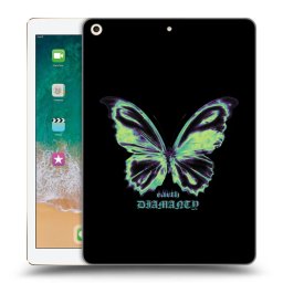 Átlátszó szilikon tok az alábbi táblagépre Apple iPad 9.7" 2017 (5. gen) - Diamanty Blue