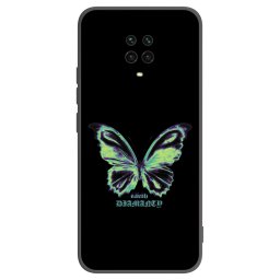 Fekete szilikon tok az alábbi mobiltelefonokra Xiaomi Redmi Note 9 Pro - Diamanty Blue