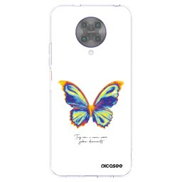 Átlátszó szilikon tok az alábbi mobiltelefonokra Xiaomi Poco F2 Pro - Diamanty White