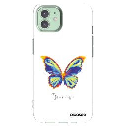 Átlátszó szilikon tok az alábbi mobiltelefonokra Apple iPhone 12 Pro - Diamanty White