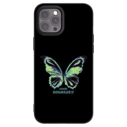Fekete szilikon tok az alábbi mobiltelefonokra Apple iPhone 12 Pro Max - Diamanty Blue