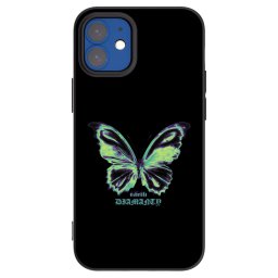 Fekete szilikon tok az alábbi mobiltelefonokra Apple iPhone 12 mini - Diamanty Blue