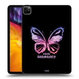 Fekete szilikon tok az alábbi táblagépre Apple iPad Pro 11" 2020 (2.gen) - Diamanty Purple