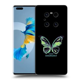 Átlátszó szilikon tok az alábbi mobiltelefonokra Huawei Mate 40 Pro - Diamanty Blue