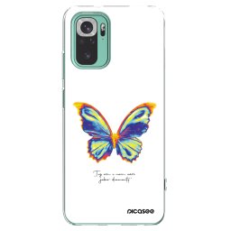 Átlátszó szilikon tok az alábbi mobiltelefonokra Xiaomi Redmi Note 10 Pro - Diamanty White