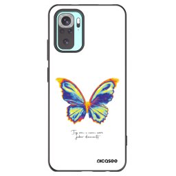 Fekete szilikon tok az alábbi mobiltelefonokra Xiaomi Redmi Note 10 Pro - Diamanty White