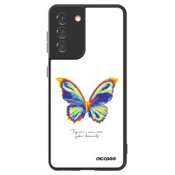 ULTIMATE CASE Samsung Galaxy S21 5G G991B - készülékre - Diamanty White