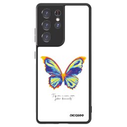 ULTIMATE CASE Samsung Galaxy S21 Ultra 5G G998B - készülékre - Diamanty White