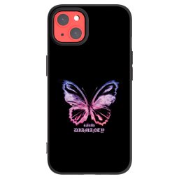 Fekete szilikon tok az alábbi mobiltelefonokra Apple iPhone 13 - Diamanty Purple