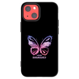Fekete szilikon tok az alábbi mobiltelefonokra Apple iPhone 13 mini - Diamanty Purple