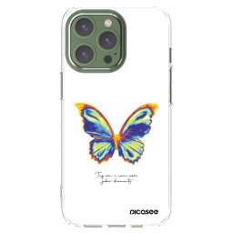 Átlátszó szilikon tok az alábbi mobiltelefonokra Apple iPhone 13 Pro - Diamanty White