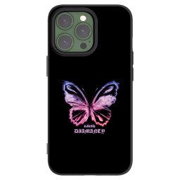 Fekete szilikon tok az alábbi mobiltelefonokra Apple iPhone 13 Pro - Diamanty Purple