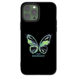 Fekete szilikon tok az alábbi mobiltelefonokra Apple iPhone 13 Pro Max - Diamanty Blue