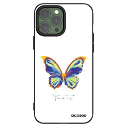 Fekete szilikon tok az alábbi mobiltelefonokra Apple iPhone 13 Pro Max - Diamanty White