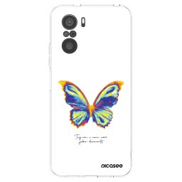 Átlátszó szilikon tok az alábbi mobiltelefonokra Xiaomi Poco F3 - Diamanty White