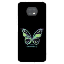 Átlátszó szilikon tok az alábbi mobiltelefonokra Xiaomi Redmi Note 9T - Diamanty Blue