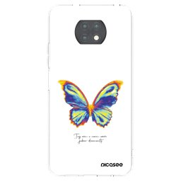 Átlátszó szilikon tok az alábbi mobiltelefonokra Xiaomi Redmi Note 9T - Diamanty White