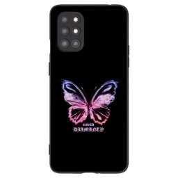 Fekete szilikon tok az alábbi mobiltelefonokra OnePlus 8T - Diamanty Purple