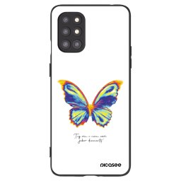 Fekete szilikon tok az alábbi mobiltelefonokra OnePlus 8T - Diamanty White
