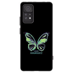 Fekete szilikon tok az alábbi mobiltelefonokra Xiaomi Redmi Note 11 Pro 5G - Diamanty Blue