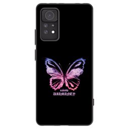 Fekete szilikon tok az alábbi mobiltelefonokra Xiaomi Redmi Note 11 Pro 5G - Diamanty Purple