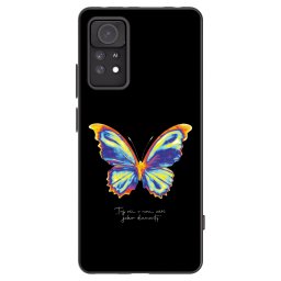 Fekete szilikon tok az alábbi mobiltelefonokra Xiaomi Redmi Note 11 Pro 5G - Diamanty Black