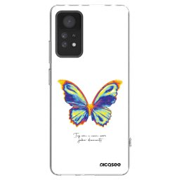 Átlátszó szilikon tok az alábbi mobiltelefonokra Xiaomi Redmi Note 11 Pro 5G - Diamanty White