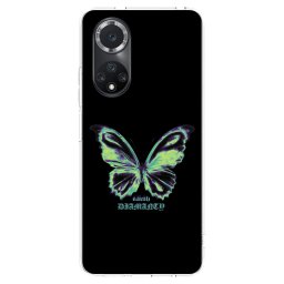 Átlátszó szilikon tok az alábbi mobiltelefonokra Huawei Nova 9 SE - Diamanty Blue