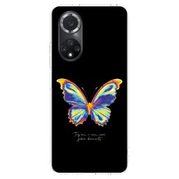 Átlátszó szilikon tok az alábbi mobiltelefonokra Huawei Nova 9 SE - Diamanty Black