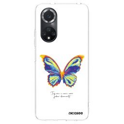 Átlátszó szilikon tok az alábbi mobiltelefonokra Huawei Nova 9 SE - Diamanty White