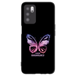 Fekete szilikon tok az alábbi mobiltelefonokra OPPO A16 - Diamanty Purple