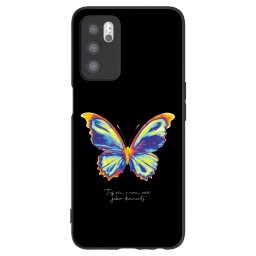 Fekete szilikon tok az alábbi mobiltelefonokra OPPO A16 - Diamanty Black