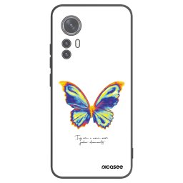 Fekete szilikon tok az alábbi mobiltelefonokra Xiaomi 12X - Diamanty White
