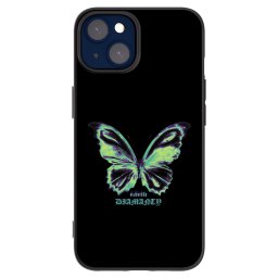 Fekete szilikon tok az alábbi mobiltelefonokra Apple iPhone 14 - Diamanty Blue