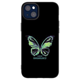 Fekete szilikon tok az alábbi mobiltelefonokra Apple iPhone 14 Plus - Diamanty Blue