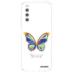 Átlátszó szilikon tok az alábbi mobiltelefonokra Sony Xperia 10 IV 5G - Diamanty White