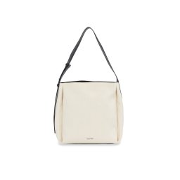 Calvin Klein Táska Gracie Bucket Bag_Canvas K60K611665 Ekru