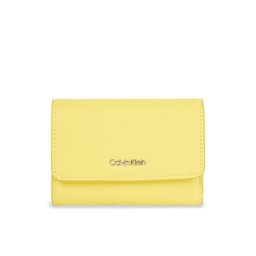 Calvin Klein Kis női pénztárca Ck Must Small Trifold K60K611934 Sárga