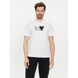 EA7 Emporio Armani Póló 3DPT36 PJULZ 1100 Fehér Regular Fit