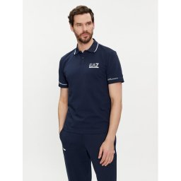 EA7 Emporio Armani Pólóing 3DPF19 PJ04Z 1554 Sötétkék Regular Fit