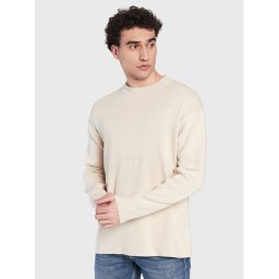Calvin Klein Jeans Sweater J30J322859 Bézs Regular Fit
