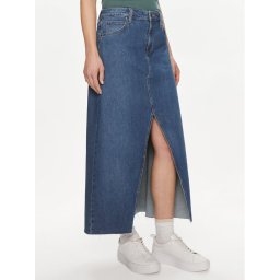 Lee Farmer szoknya 112349007 Kék Loose Fit