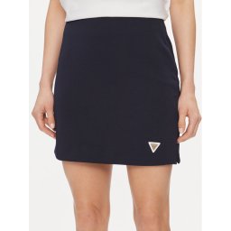 Guess Miniszoknya Mylah V4GD03 KBFB2 Sötétkék Regular Fit