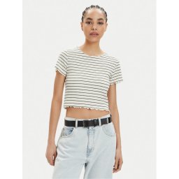 ONLY Póló Anits 15253651 Ekru Regular Fit