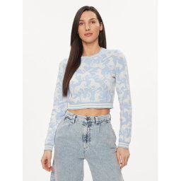 United Colors Of Benetton Sweater 1094E109I Kék Regular Fit