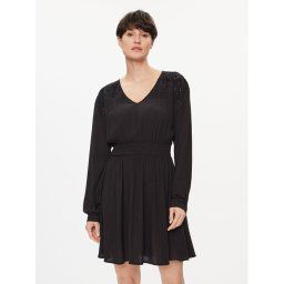 Vila Hétköznapi ruha Mesa 14092006 Fekete Loose Fit